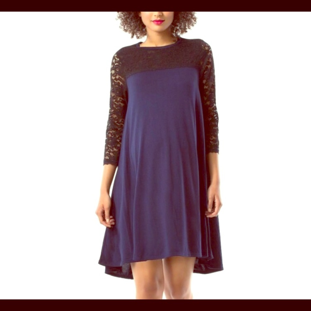 Lace maternity dress [Pip & Vine by Rosie Pope]